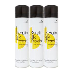 케라틴 실크프로테인 초강력 헤어스프레이 300ml x3