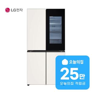 [렌탈] 디오스 AI STEM 베이직 노크온 냉장고 860L H876GBB442