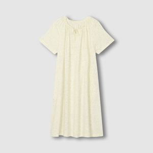여 레이온 도트 반팔 파자마 원피스 (3 sizes)(4 colors)