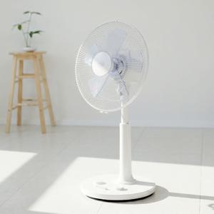 좌석용 가정용 초미풍 선풍기  5엽 날개 RF-N1402 화이트