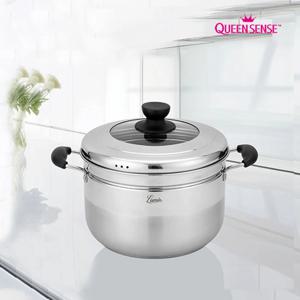 인덕션겸용 다용도 파티웍 찜기  찜냄비 스팀쿠커 26cm
