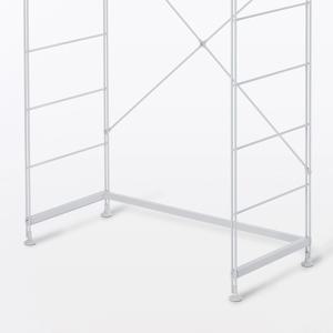 스틸유닛선반 측판 보강 부속 (그레이) 84cm