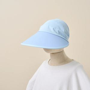 얇아서 시원한 와이드챙 썬캡 블루