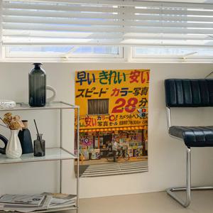 일본 감성 여행 사진 이자카야 일식당 패브릭 인테리어 포스터 - 44. 자전거