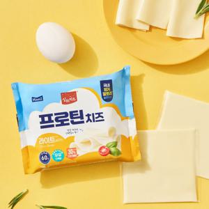상하치즈 프로틴치즈 라이트 슬라이스 15매X5 (총 75매)_냉장