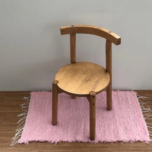 포르투갈 제작 핸드메이드 핑크 러그