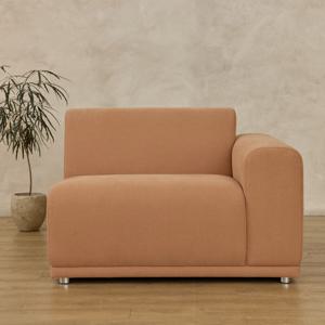 천연소재로 만든 패브릭소파 Yoon Sofa 1인용 좌방석/우방석