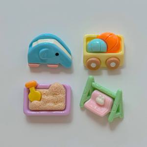 플레이그라운드 놀이터 자석 마그넷 냉장고자석 4P