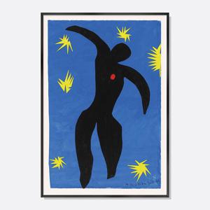 명화 작품 인테리어 포스터 유럽 미술 그림 액자 앙리 마티스 이카루스 Icarus