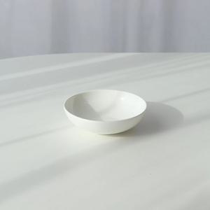 본차이나 소람 백지 화이트 그릇 낱개 식기 5굽부 1p