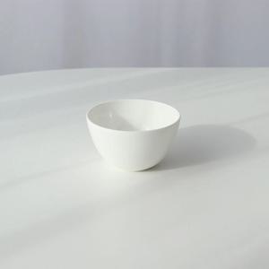 본차이나 소람 백지 화이트 그릇 낱개 식기 네오 공기 1p