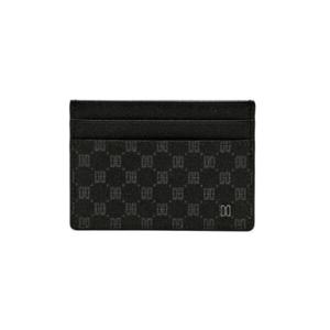 (신세계강남점)DBHO2E131 블랙 가죽 DD 패턴 카드홀더