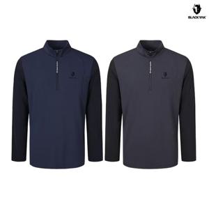 (대전신세계)블랙야크 등산복 티셔츠 남성 레저 등산 세이프가드 집업 긴팔티 1BYZTMU003