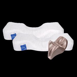 (단독/방송에서만) 가누다 블루라벨 피아노 베개 세트 (베개2개+머리냅+추가 애쉬그레이 겉커버 1장+추가 화이트 겉커버 1장)