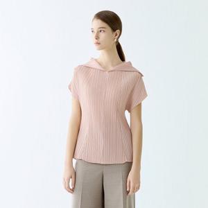 플리츠미 플리츠 세일러 카라 블라우스_HPBLM125G56