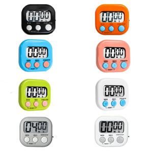 TEMU 8개 세트, 다양한 상황에 활용 가능한 타이머 베이킹 도구 - 100회 사용 (건전지 별매), 시간 관리 보조기, 주방 타이머, 휴대용 타이머, 컴팩트 디자인, 내구성 있는 플라스틱제작, 베이킹 액세서리, 카운트다운 타이머, 직장인 및 프로 셰프를 위한