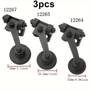 TEMU 3개 인조 가죽 롤러 바닥 패드 세트 (3가지 사이즈 #12264+12265+12267), 재봉틀 JUKI Vocalist Brother용, 인체공학적 핸들, 간편 설치 인조 가죽 압착 바닥 패드 (산업용 재봉틀용) - 휴대용 롤러 부착 장치, 혼합 색상, 부품