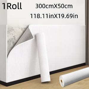 TEMU 소음 절감 및 절전용 자체 접착식 방음 단열 벽지, 랜덤 질감 디자인의 필앤스틱 XPE 패널, 벽, 바닥, 유리 칸막이용 롤, 사무실, 침실용 - 설치