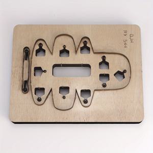 TEMU 1개 미니 핸드백 만들기 다이 템플릿 - 스틸 커팅 & 인조 가죽 펀칭 도구, 나무 베이스 포함, DIY 인조 가죽 공예용 귀여운 수납 가방 디자인 스텐실, 탄소강 수작업 공예 몰드, 핸드백 만들기 도구 | 장식용 스텐실 | 내구성 있는 탄소강