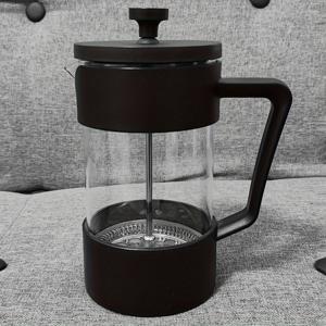 TEMU 350ml/600ml/1000ml 싱글 프레스 포트, 고강도 보로실리케이트 내열 유리 소재와 스테인리스 스틸 304 필터 메쉬, 차 추출 및 커피 제조에 적합, 밀크 프로스팅 가능, 가정용 또는 야외 여행용으로 이상적