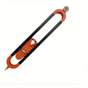 TEMU 가볍고 조절 가능한 블레이드가 있는 플라스틱 윤곽 측정 도구 - 곡선/아치/비대칭 모양 트레이서, 목공, 타일, 유리, DIY 목공, 세라믹용 - 불규칙한 표면을 위한 정밀 마킹 게이지