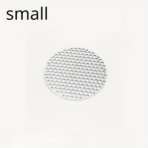 TEMU 1개 스테인리스 스틸 바베큐 그릴 네트 - 라운드 메탈 메쉬 그릴 그리드, 야외 캠핑 바베큐 피크닉 요리 도구용 다용도 와이어 랙