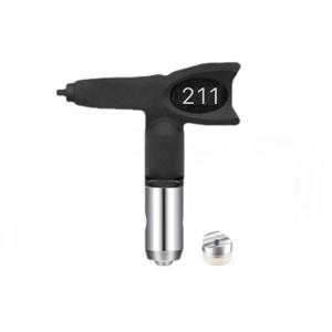 TEMU 역전 가능한 스프레이 팁(111, 211, 215, 313, 315, 415, 517, 521, 621, 623) 공기 없는 페인트 스프레이 건 및 스프레이 머신용 - 금속 및 플라스틱, 전기 없음, 배터리 없음