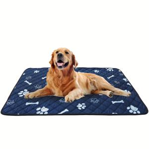 TEMU 재사용 가능한 강아지 배변 패드, 누수 방지 강아지 배변 훈련 매트, 뛰어난 흡수력의 세탁 가능한 강아지 훈련 패드