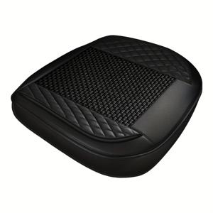 TEMU 자동차 시트 쿠션 1개, 5가지 색상 선택 가능, 사계절용, 세단, SUV, 픽업트럭용, 아이스 실키 섬유 같은 원단 제작