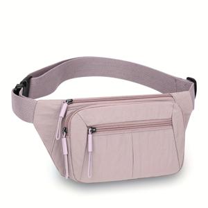 TEMU 여성용 체스트백, 여성용 웨이스트백, 캐주얼 멀티펑셔널 스포츠 크로스백