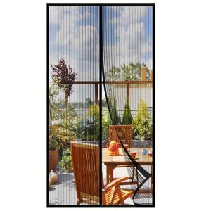 TEMU 소프트 메시 커튼, 통기성 및 모기 방지 기능, 자석 잠금 장치 포함. 이 자석 모기장 커튼은 문과 창문용으로 설계되었으며, 청소가 용이하며 곤충을 방지합니다. 침실, 주방에 적합합니다.