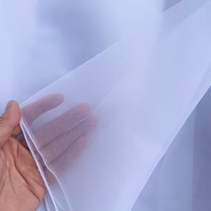 TEMU 2야드/팩 투명 메쉬 원단, 소프트 터치, 화이트 & 블랙, 웨딩 드레스, 베일, 드레스, 장식용, 사진 소품, 핸드메이드 DIY