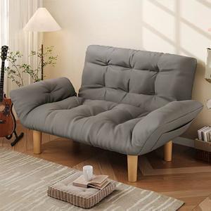 TEMU 홈컴 쇼파 1인용 2인용 접이식 소파 베드 각도조절 원룸 좌식-미니 각도조절 소파 쇼파 베드,공간 절약형 디자인, 아파트/거실/침실용, 싱글/더블 시팅, 편안한 쇼파, 가구, 고품질 제작, 현대 가구 | 쉽게 청소할 수 있는 소재