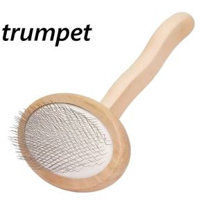 TEMU 펫 탈모 브러시, 플러피 탈모 빗, 대/소 사이즈 옵션, 마사지 방전, 탄력 있는 에어 쿠션, 부드럽게 엉킴 해결 및 힘 완화로 털 뽑힘 방지, 에어 홀과 쿠션 디자인, 인체공학적 핸들과 편안한 그립, 미끄럼 방지, 엉킴 없이 떨어진 털 제거, 고양이와 강아지용