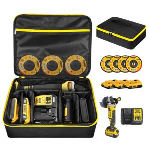 TEMU DCG413B 앵글 그라인더 전용 수납 가방, 유리 커터 추가용 공구 가방, 하드웨어 공구 보관 가방