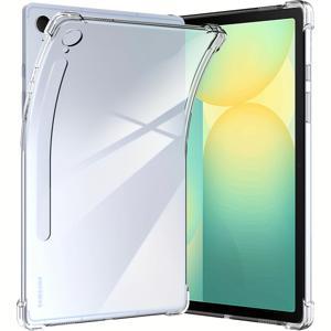 TEMU 2025 신형 HD 태블릿 케이스 삼성 패드 호환 갤럭시 탭 S10 FE 투명 케이스 S10 FE 플러스 TPU 방탄 커버