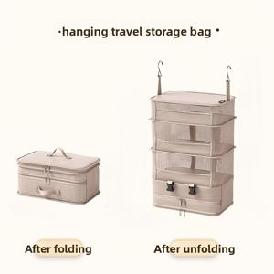 TEMU 여행용 패킹 박스 세트 - 신발을 위한 별도의 수납 공간과 속옷을 위한 포켓이 있는 접이식 옷장 수납 가방, 3D 압축 패킹 시스템 장착, 여행에 적합