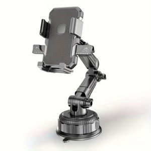 TEMU 신형 차량용 흡착식 휴대폰 거치대, 충격 방지 지지대 포함, 대형 트럭 내비게이션 전용 디자인, 사계절 사용 가능!!!