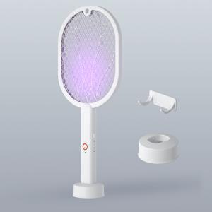 TEMU LED유인 자동 모기 살충 듀얼모드 사용 전기모기채 Z23