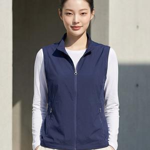 TEMU 여성 초경량 메쉬 조끼 가볍고 편안한 만능 아웃도어 베스트 윈드코어(W7SV02) ㅡ 골프/테니스/등산/캠핑 춘추 여름 레이어드 조끼