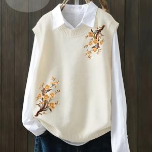 TEMU 이 신상 여성용 조끼는 트렌디한 프린트가 특징이며, 모든 계절에 혼자 입거나 레이어링할 수 있어 우아함과 다재다능성을 선사합니다.