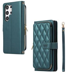 TEMU 휴대폰 케이스 - 삼성 갤럭시 S25 울트라, S24 울트라, 갤럭시 S23 플러스, S22 울트라, S23 FE에 적합한 풀커버 지퍼 합성 인조 가죽 휴대폰 케이스. 카드 슬롯과 스탠드 기능이 있어 남자친구와 여자친구를 위한 귀여운 선물로 완벽합니다.