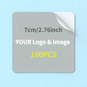 TEMU 맞춤 제작 100/300개 - 사각형 멀티 사이즈 4/5/6/7/8/9/10cm 개인 맞춤 스티커, 맞춤 라벨 스티커, 로고, 텍스트, 이미지 - 방수 자가 접착 라벨 - 비즈니스, 선물, 포장용 맞춤 원형 스티커 - 남/여, 부모님께 선물