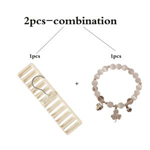 TEMU 2개 세트(다기능 플라스틱 벨트 걸이 1개 및 팔찌 1개) 공간 절약형 옷장 정리함, 벨트, 넥타이, 스카프에 적합 - 블랙 앤 화이트 색상, 모던 옷장 추가
