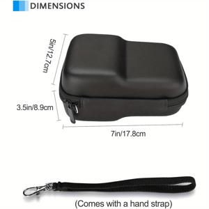 TEMU 컴팩트 히트 프레스 기기 휴대용 케이스 - 내구성 PVC, 케이블 관리 포함, 도구용 보호 여행 정리함