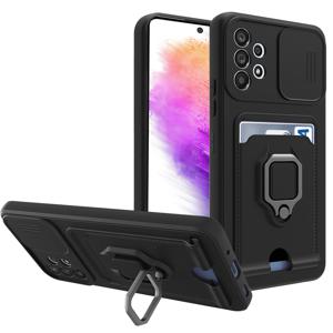 TEMU 휴대폰 케이스 - 카드 슬롯, 후면 카메라 커버 및 브래킷 (삼성 갤럭시 A56 A16 A06 A55 A35 A25 A15 A05 A05S A54 A34 A24 A14 A53 A52 A52S A50 A30S A50S A32 A20 A30 A03 A04 A04E A13 4G S24 PLUS ULTRA 휴대폰 소프트 케이스)