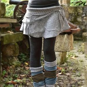 TEMU 부자 유도 디렉셔널 여성 레트로 컬러 블로킹 패치워크 스커트 및 바지