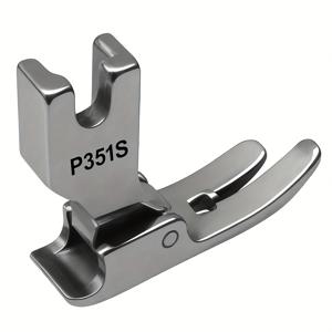 TEMU P351S 스탠다드 얇은 원단 프레서 풋, 브라더 주키 산업용 싱글 니들 락스티치 기계 액세서리용
