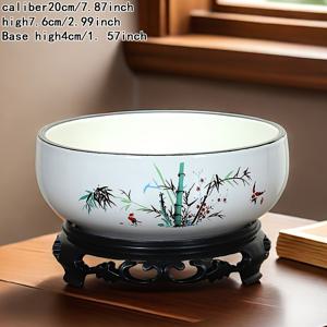 TEMU 하이드로포닉 식물용 실내 장식 화분 (받침대 포함), 식물 전시품의 품질 향상, 가정, 사무실 및 정원 사용에 적합. 원예 선물 홈 데코