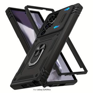 TEMU 휴대폰 케이스 - 이 제품은 삼성 갤럭시 S25, S24, S23, S22, S21 Ultra Plus FE, A56, A55, A54, A53, A52, A36, A35, A26, A16, A15, A14, A13, A06 휴대폰 케이스에 적합합니다. 강력한 충격 방지 디자인과 스탠드 기능이 특징입니다.